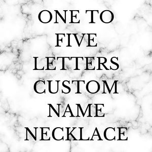 Custom Name Necklace